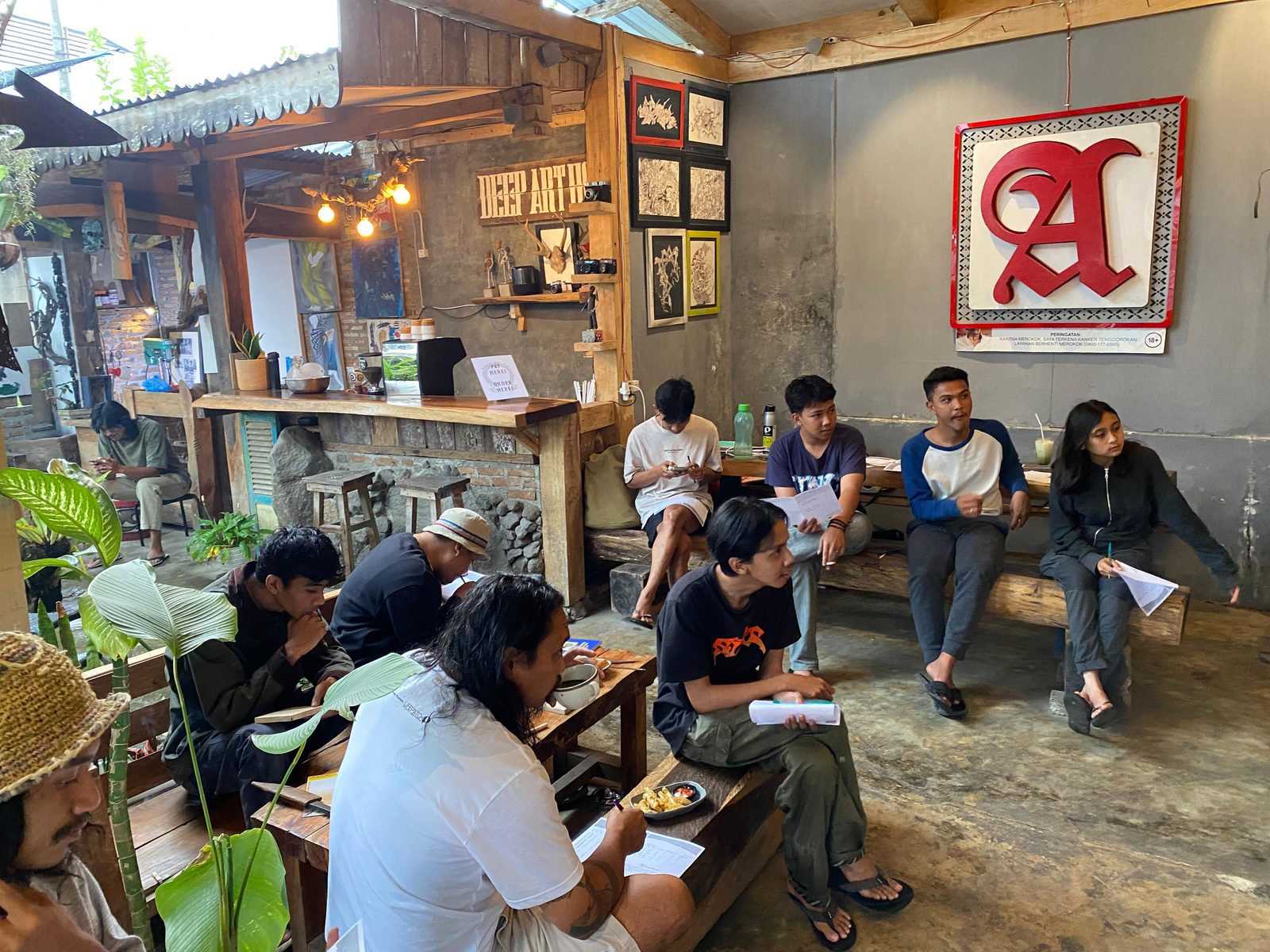 Dokumentasi kegiatan Kawan Pustaha